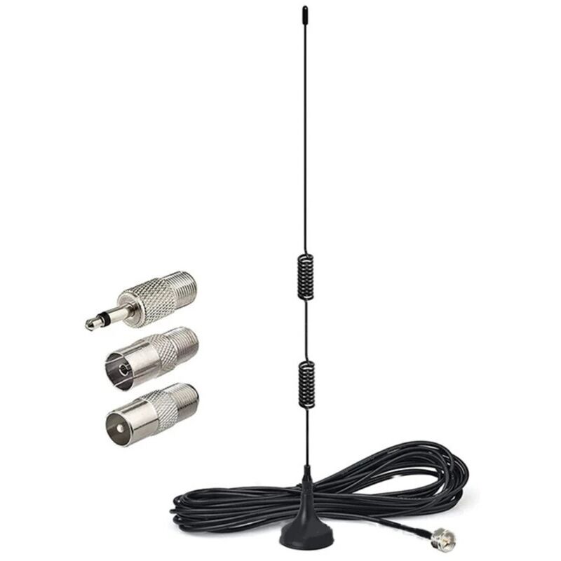 Support Magnétique D'Antenne Dab Fm Pour Radio Stéréo Numérique Dab Fm D'Intérieur Denon Pioneer Marantz Sherwood Avec Bluetooth.