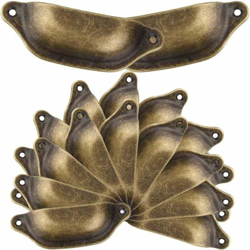 20 Vintage-muschelgriffe Für Schubladen, Schränke Und Küchenmöbel