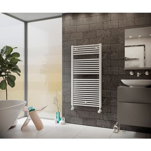 XIMAX Handtuchwärmer »Tip«, BxHxT: 60 x 76,4 x 3 cm, 300 W, weiß - weiss