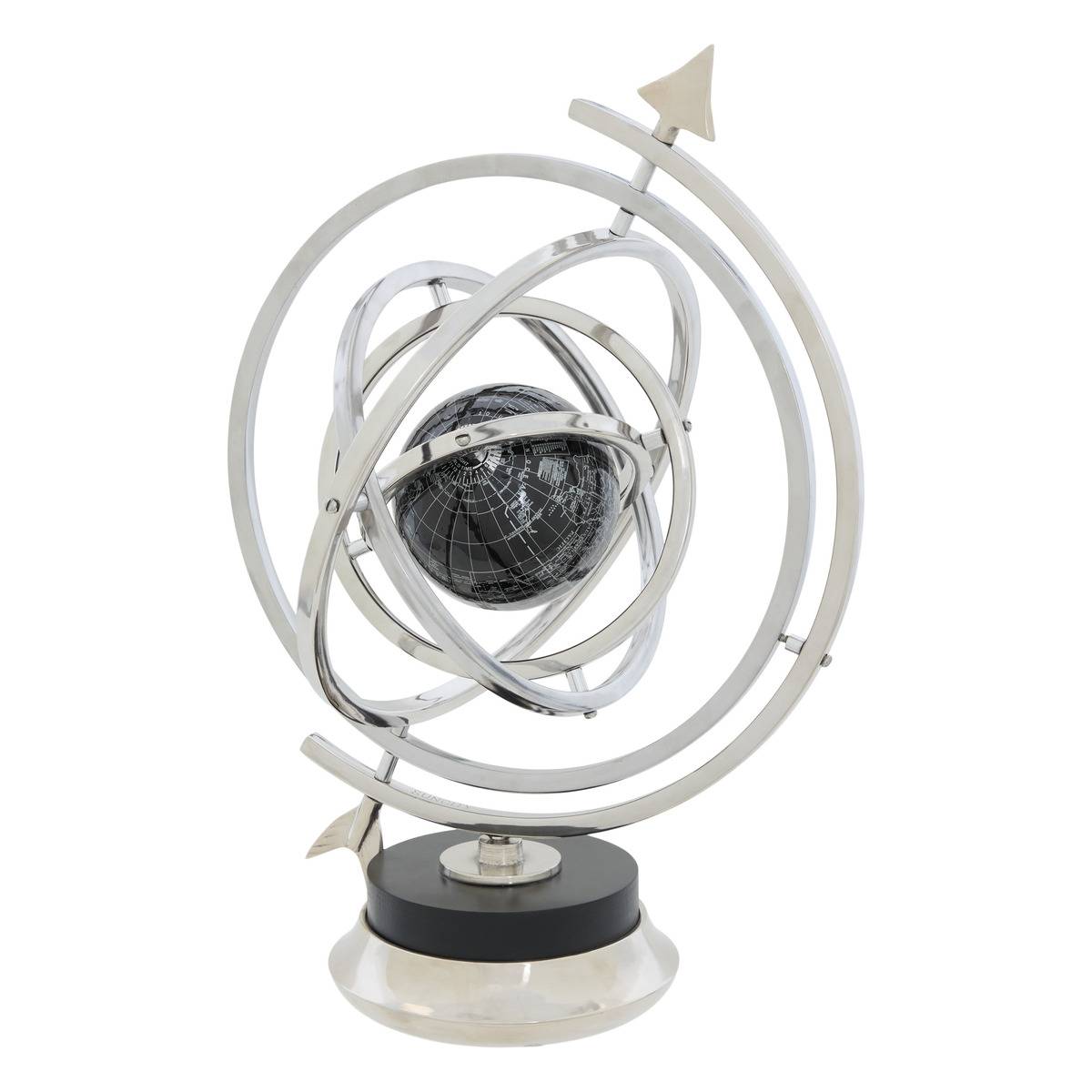 Kugel Hisae D. 33 Cm, Silberfarben - Atmosphera Créateur D'Intérieur