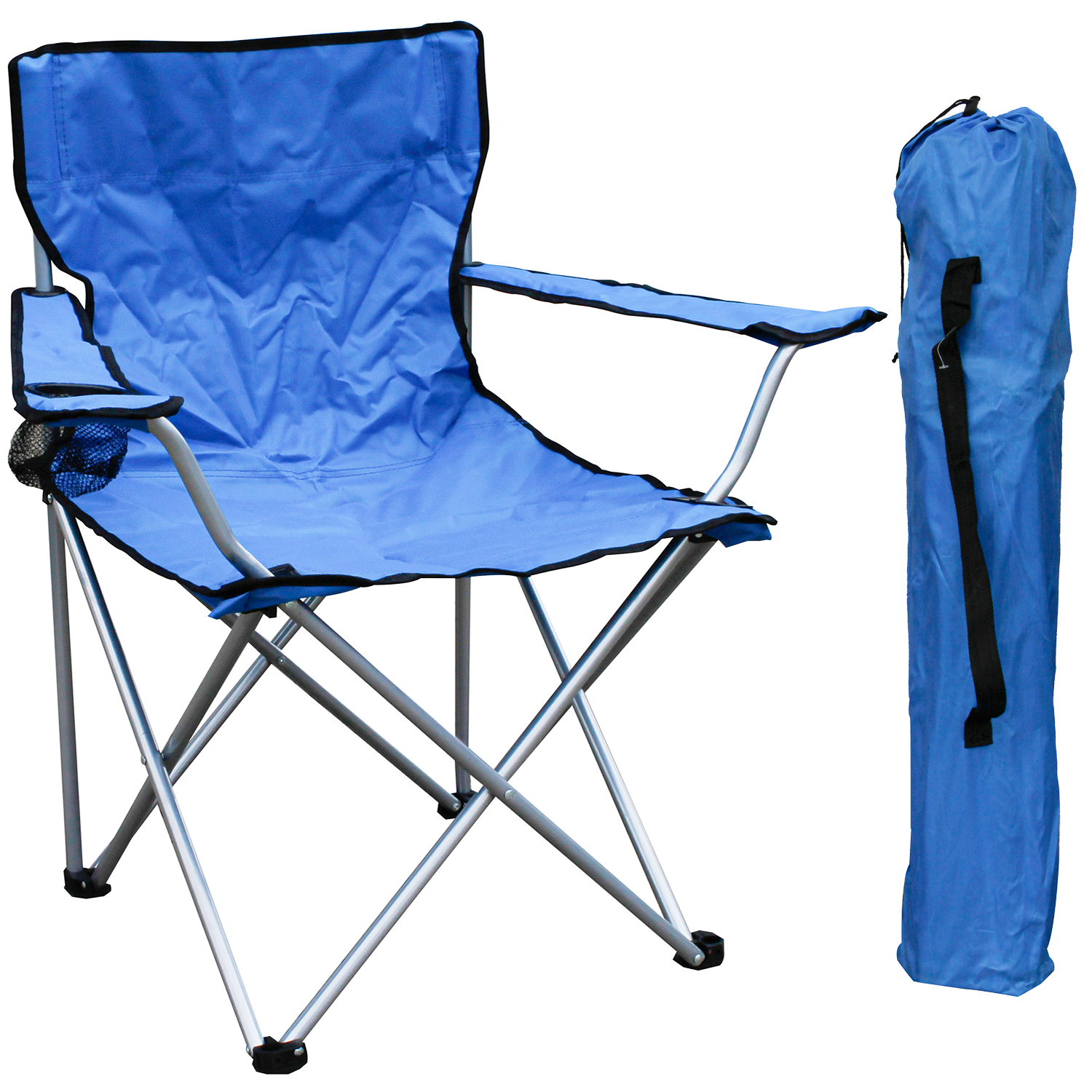 Anglersessel Mit Getränkehalter Blau-dsp1001-blau