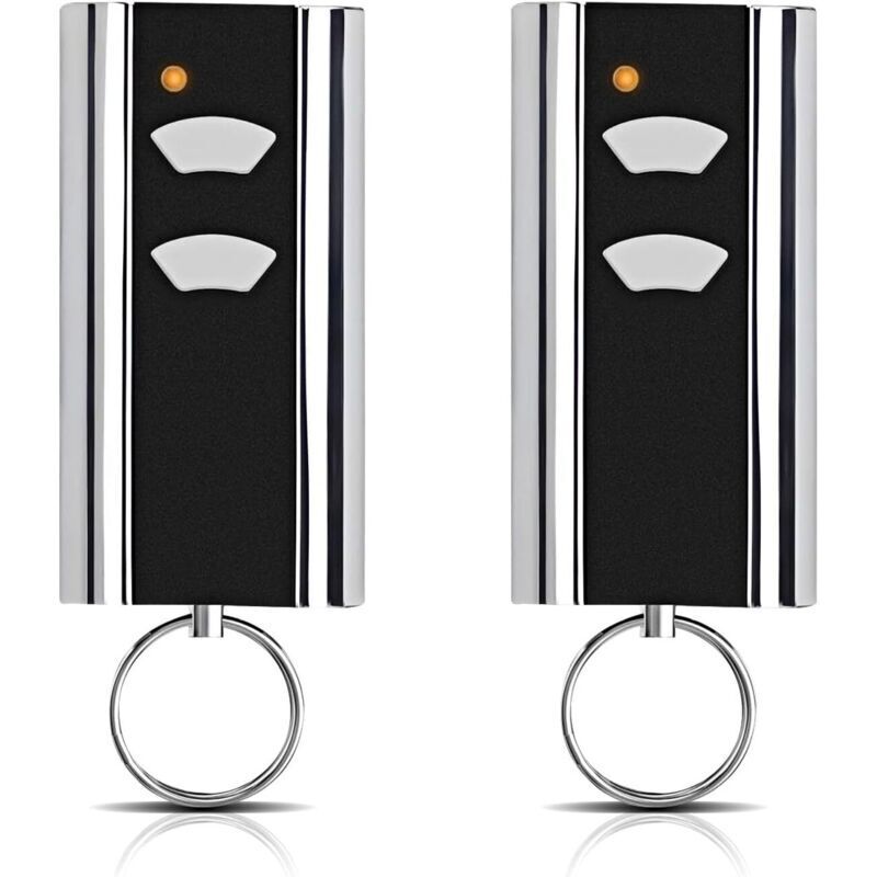 Télécommande De Remplacement Pour Portail Et Porte De Garage – 433,92 Mhz, 2 Canaux, Compatible Avec Systèmes Normstahl Et Entrematic