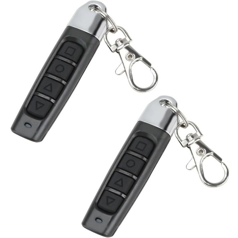Télécommande Universelle 433 Mhz Pour Portail Et Porte De Garage – 4 Boutons, Fréquence Fixe, Compatible Avec La Plupart Des Systèmes Sans Fil