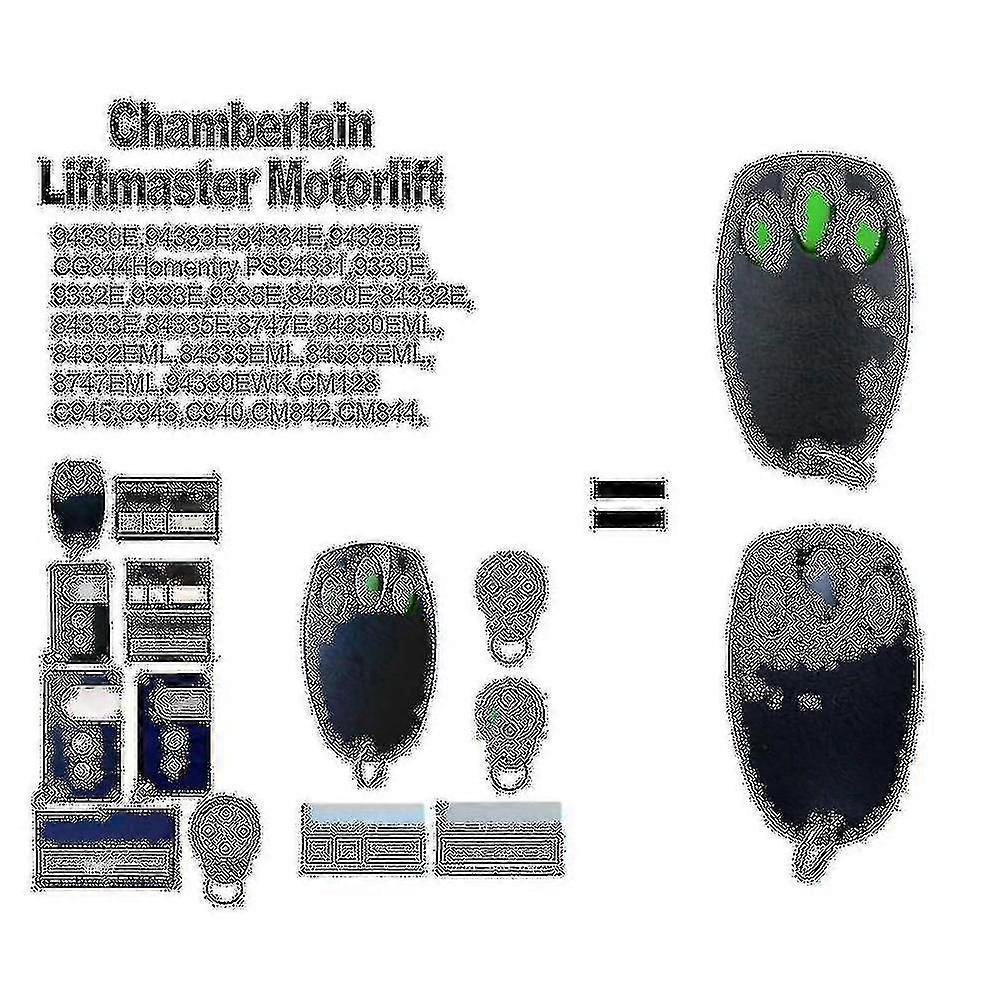 Télécommande Chamberlain Liftmaster 94335e 84335eml D-66793 1a5639-7 Porte De Garage 433,92 Mhz Cm842 C945 C940 132b2372 (style 3)