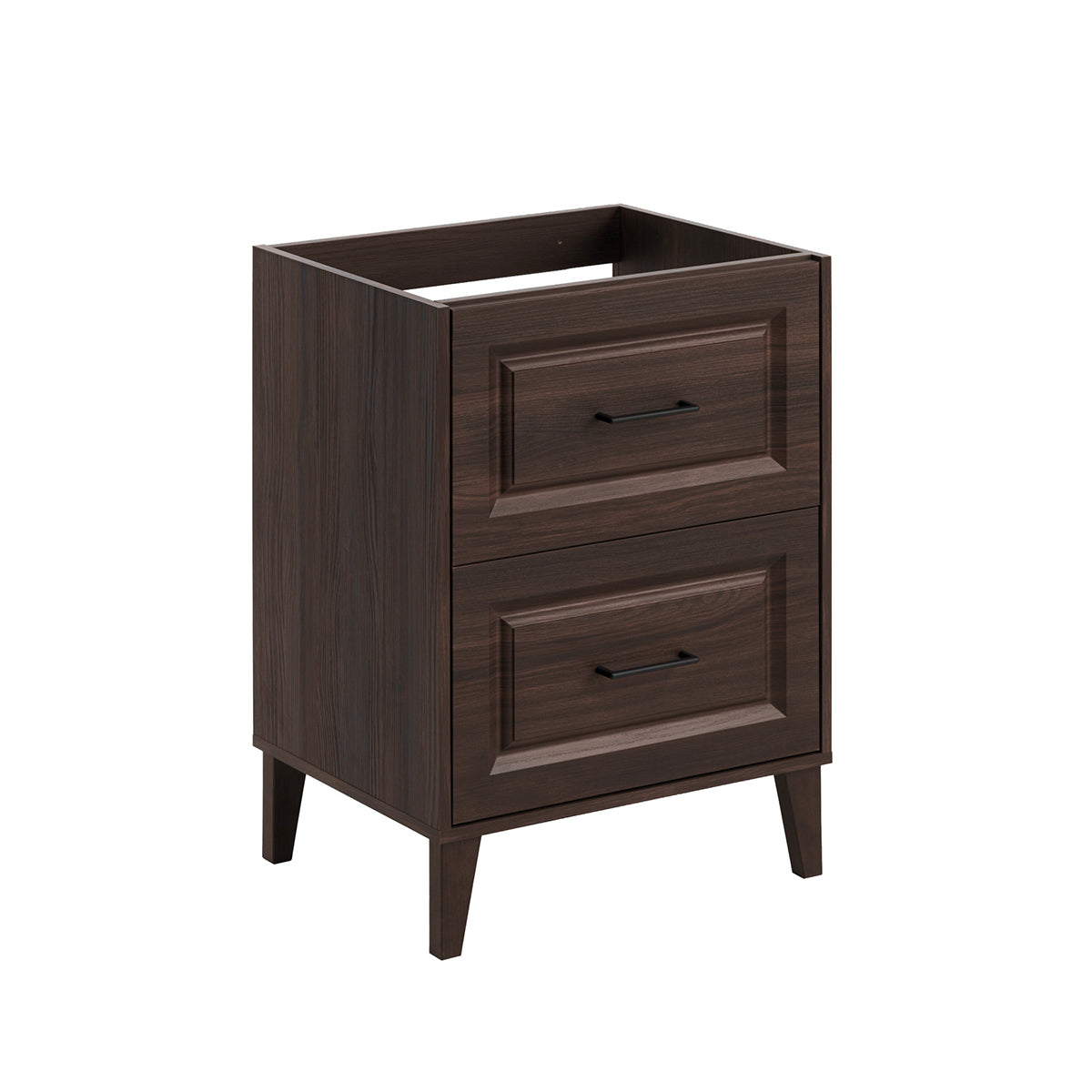 Waschtischunterschrank 60 Cm Moka Dunkles Holz