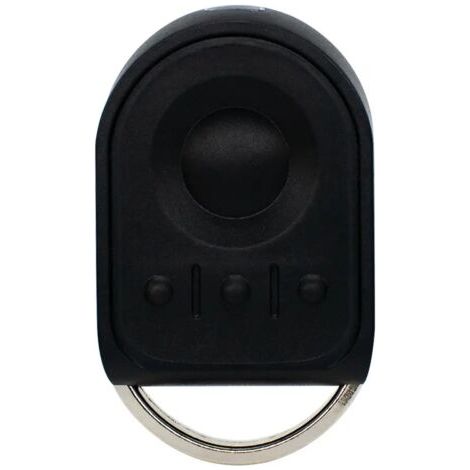 Télécommande Compatible Somfy Keygo Rts 4 Canaux (réf. 1870879) – Remplacement 433,42 Mhz (1 Pièce), Noire