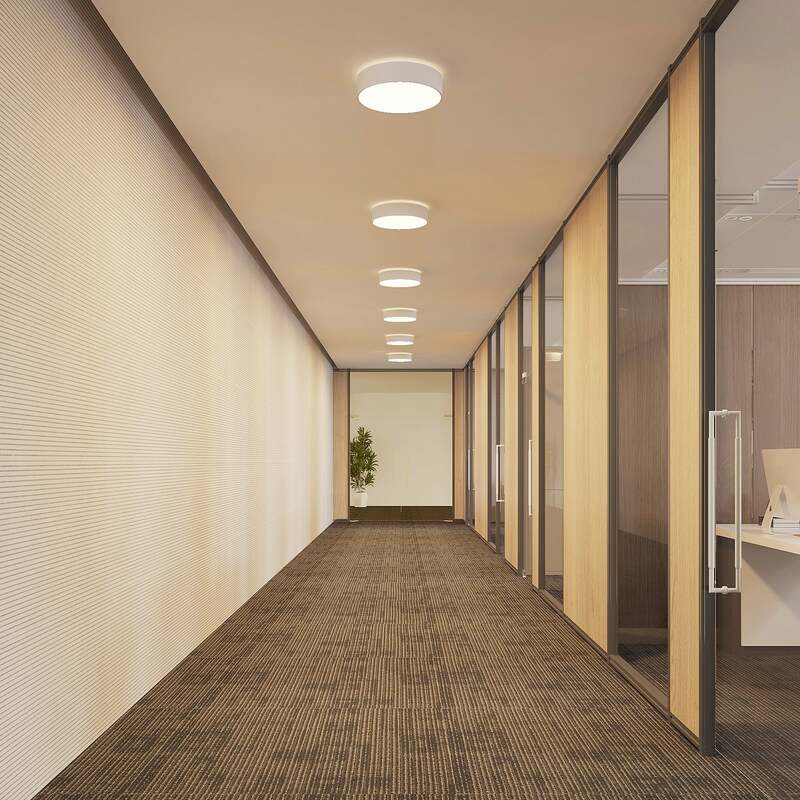 [gebraucht] B-ware Arcchio Deckenlampe Vanida Led Lampe Dimmbar Weiß Ø40cm Up/down Lichtfunktion