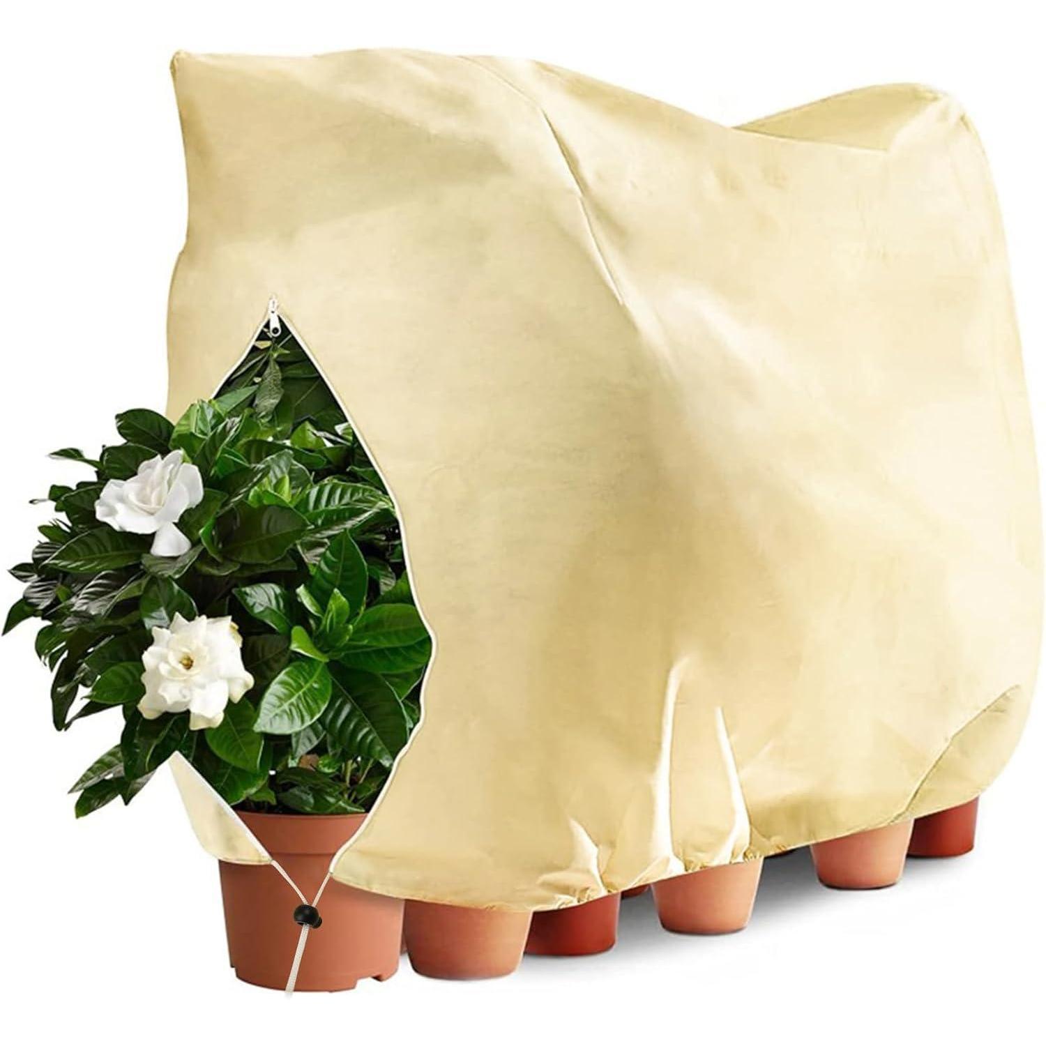 Pflanzenschutzhaube 200x240cm Mit Reißverschluss, Frostschutz Für Kübelpflanzen