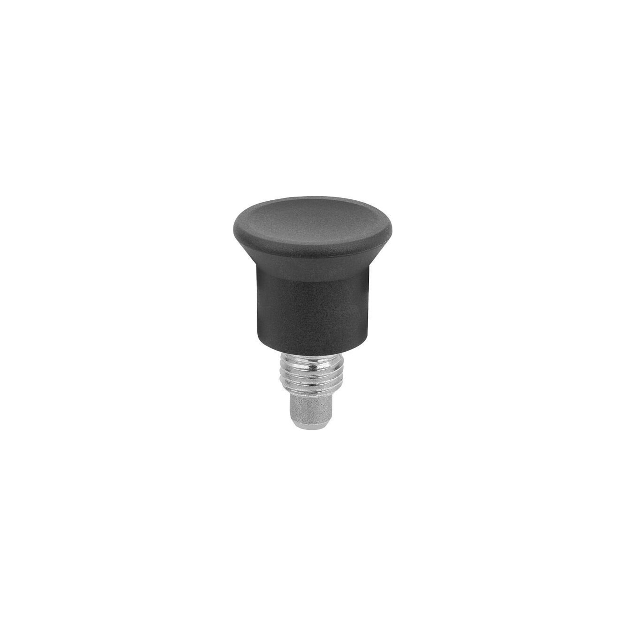 Kipp Arretierbolzen Mini M10x1 Ø 6mm S6 Form C Mit Rastnut