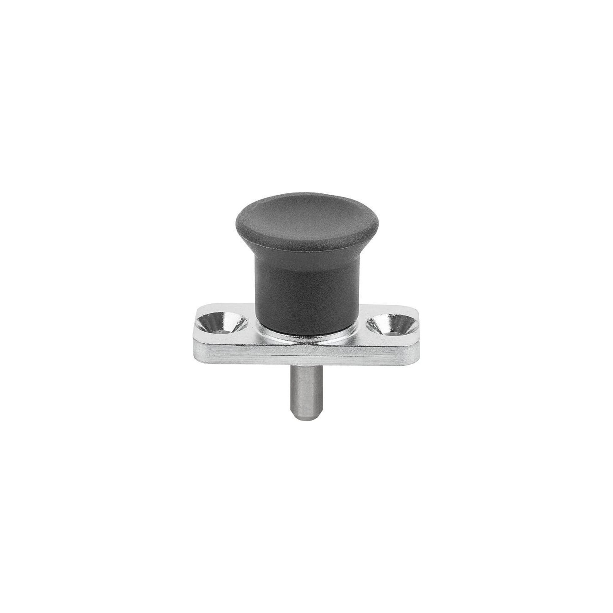 Kipp Arretierbolzen Mini Mit Anschraubflansch D=4 S=5 L4=8 A=25 Form C M