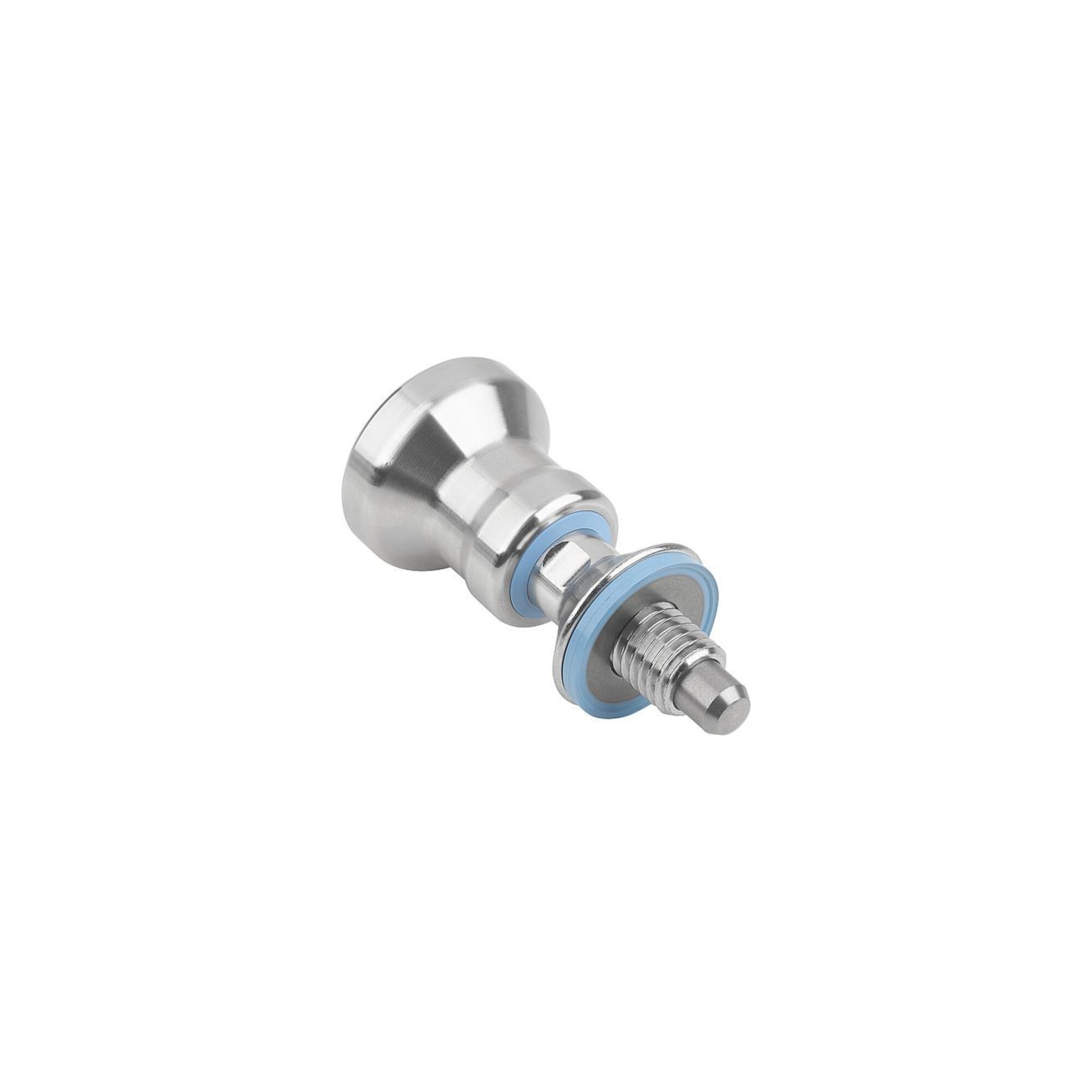 Kipp Arretierbolzen Hygienic Design M12x1,5 Ø8 Form C Edelstahl