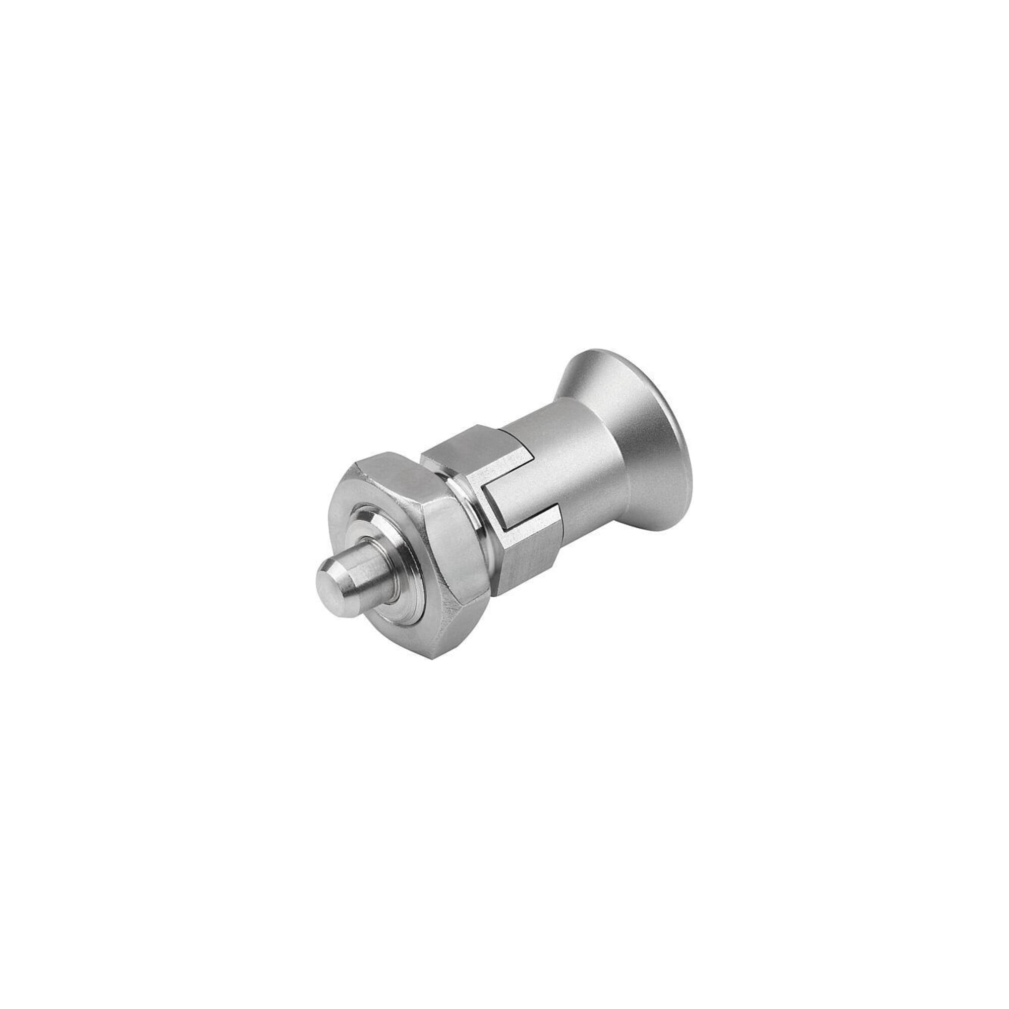 Kipp Arretierbolzen Kurze Ausführung Gr.9 D1=m06x0,75 D=3 Form D Rastnut K