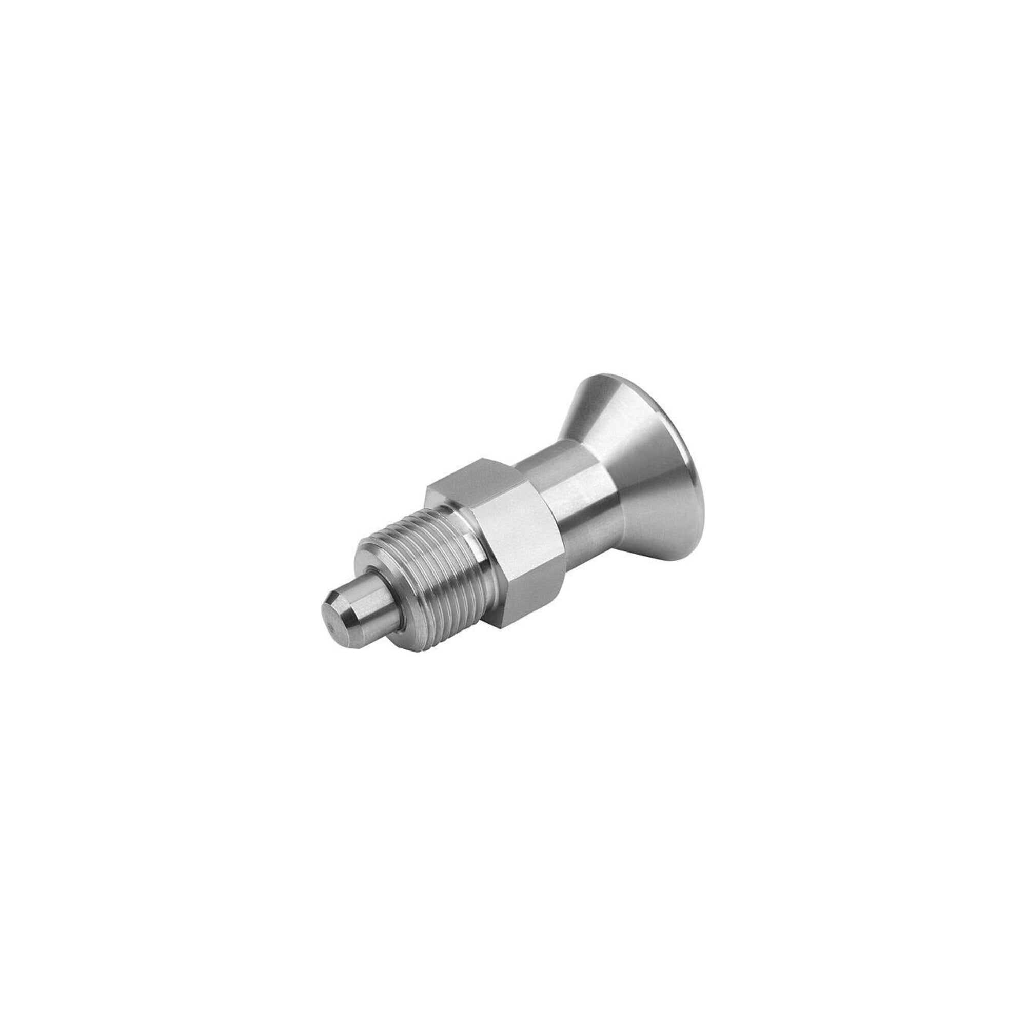 Kipp Arretierbolzen Kurze Ausführung M20x1,5 Ø10 Form A Rastnut