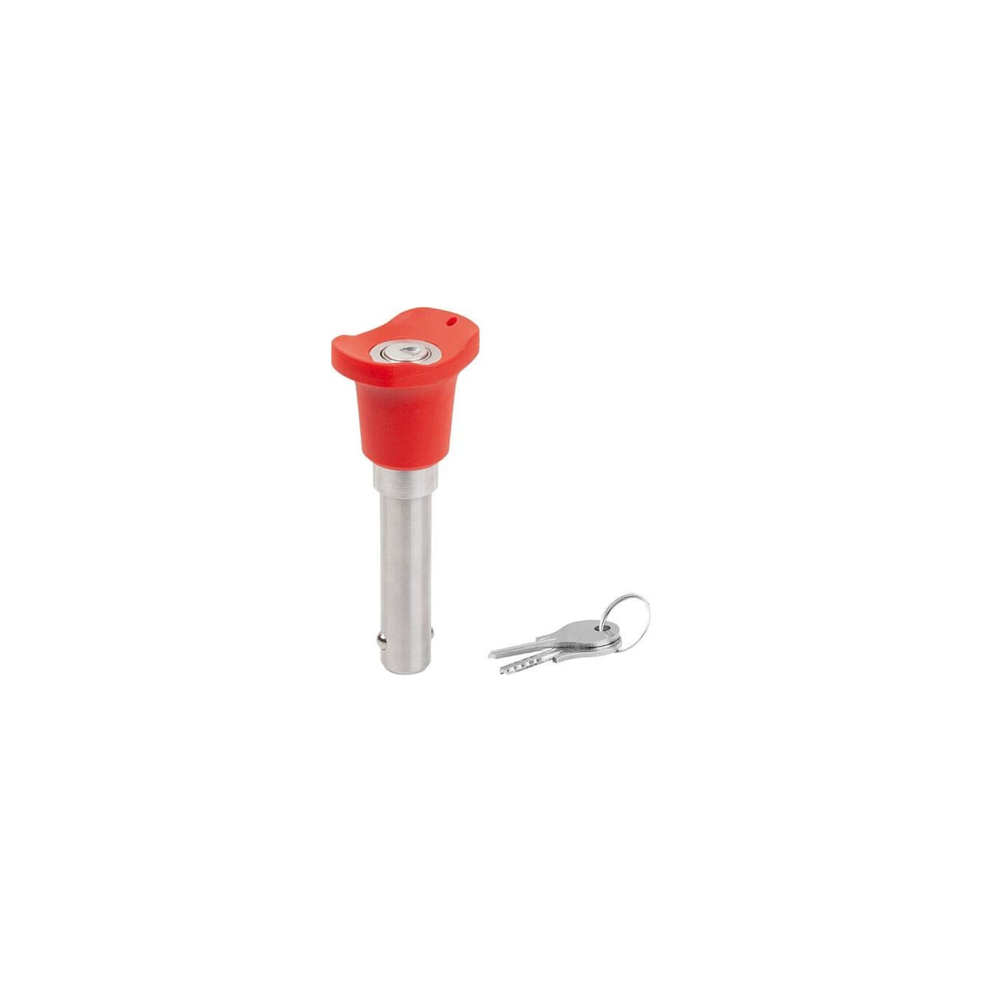 Kipp Kugelsperrbolzen Abschließbar 16mm 45mm Edelstahl 1.4305