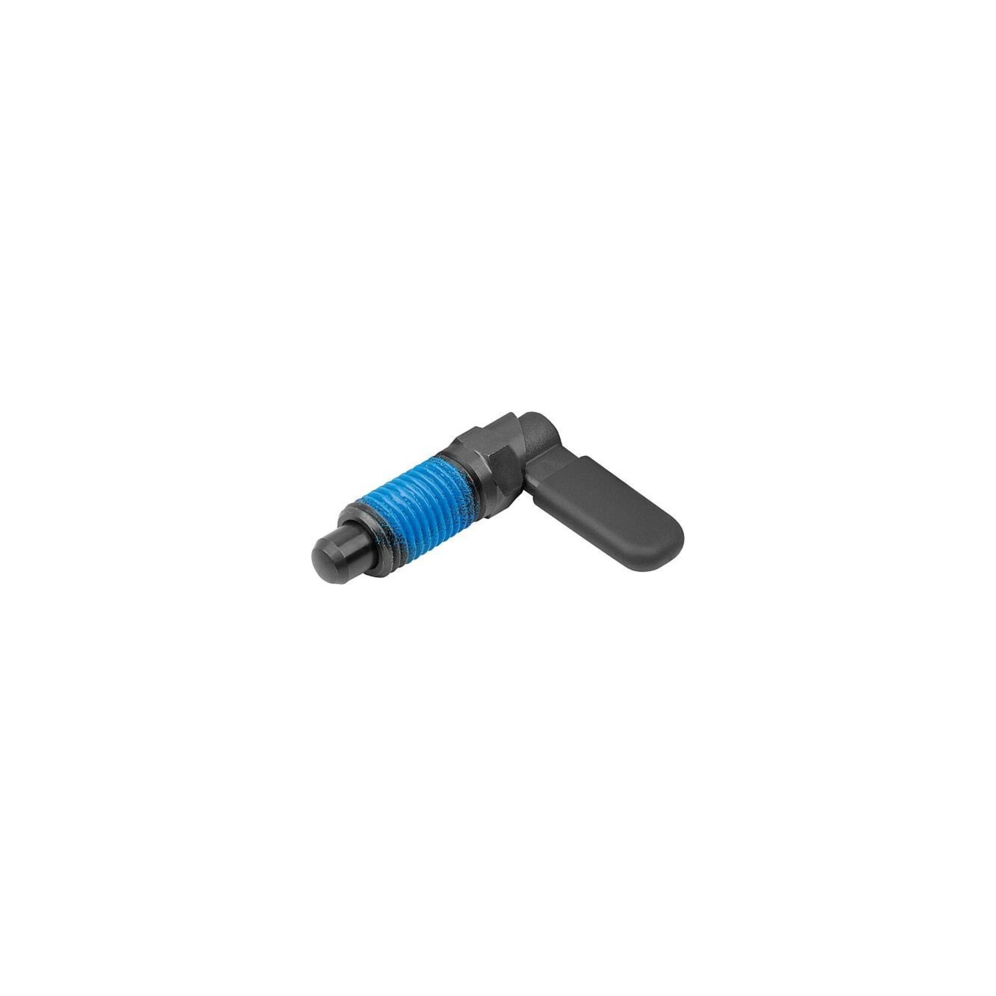 Kipp Sperrriegel M10 Ø5mm Form Cp Kappe Ohne Mutter Stahl Brüniert