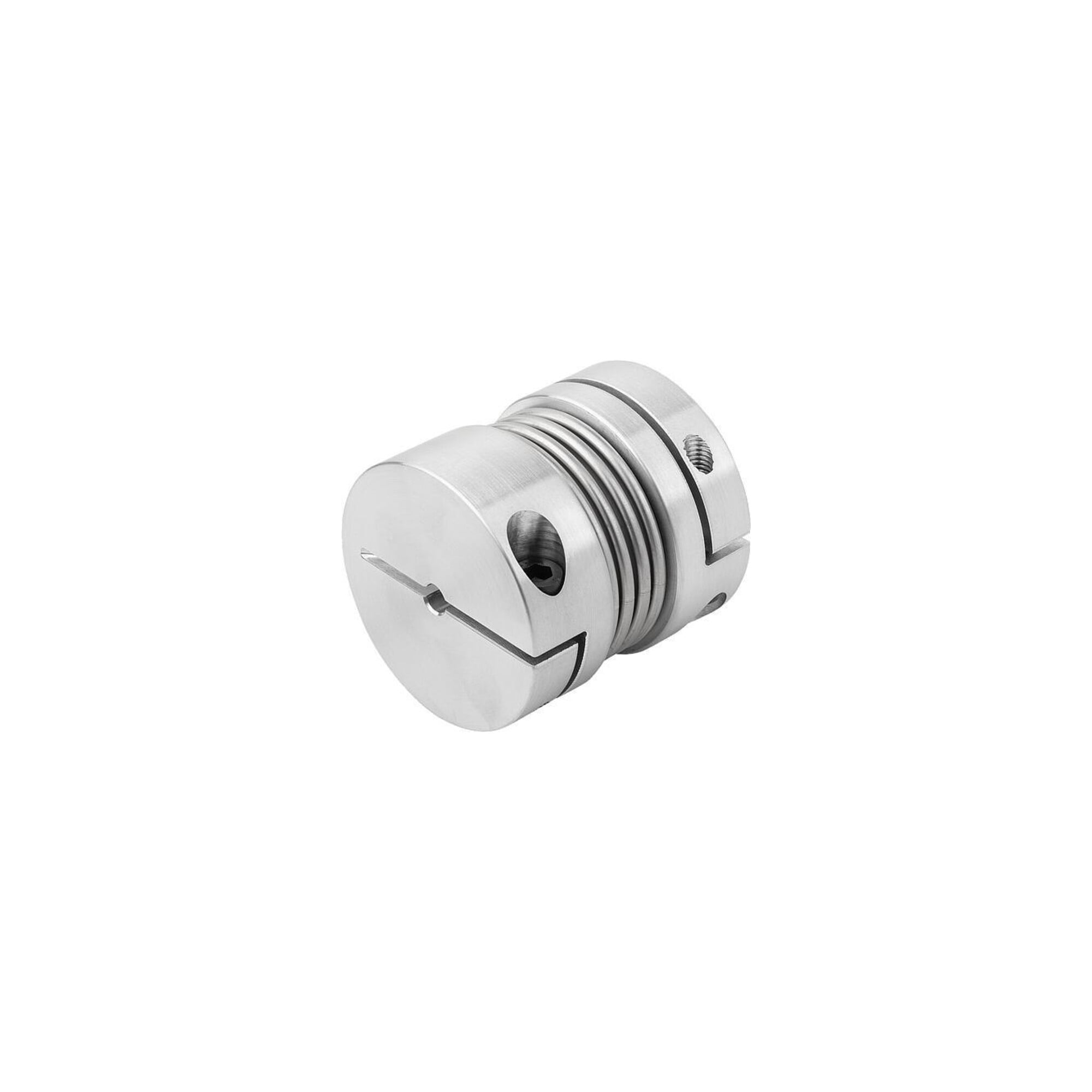 Kipp Metallbalgkupplung Gr. 300 D1=28 D2=28 L=94 Aluminium