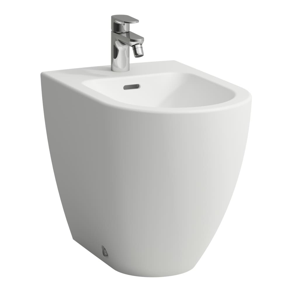 Laufen Pro X Standbidet, 1 Hahnloch, Anschluss Seitlich,