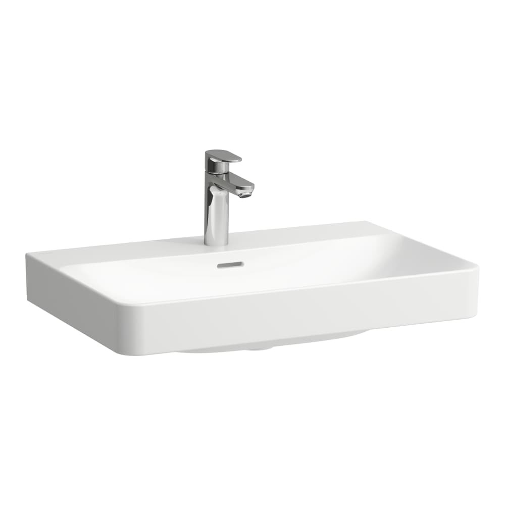 Laufen Pro X Waschtisch, 1 Hahnloch, Mit Überlauf, 700x465mm,
