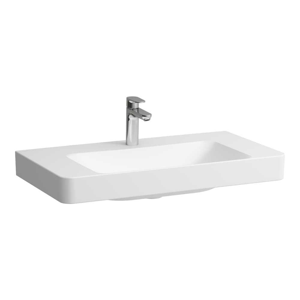 Laufen Pro X Waschtisch, 1 Hahnloch, Ohne Überlauf, 850x465mm,