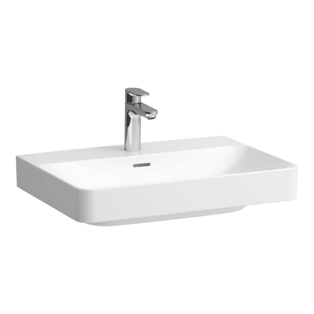 Laufen Pro X Waschtisch, 3 Hahnlöcher, Mit Überlauf, 650x465mm,