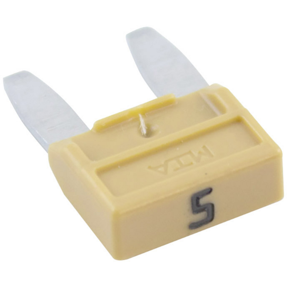 Mta Automotive 341124 330.025 Mini Flachsicherung 5 A Beige 1 St.