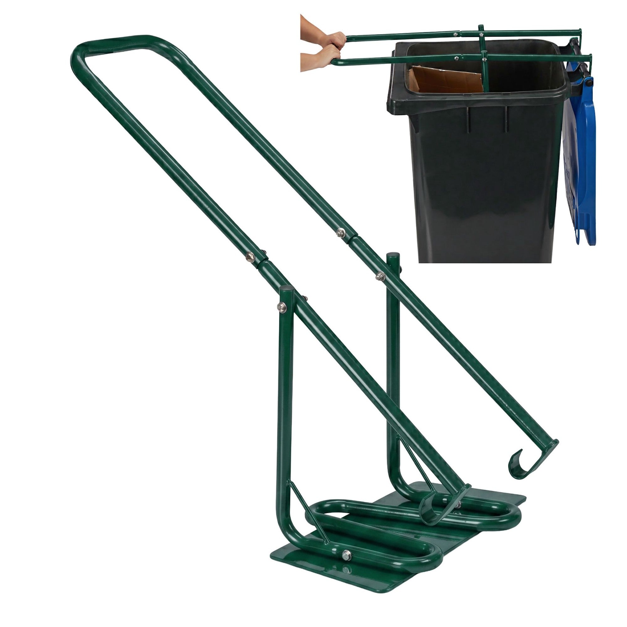 Manual Steel Waste Compactor For Household Bins