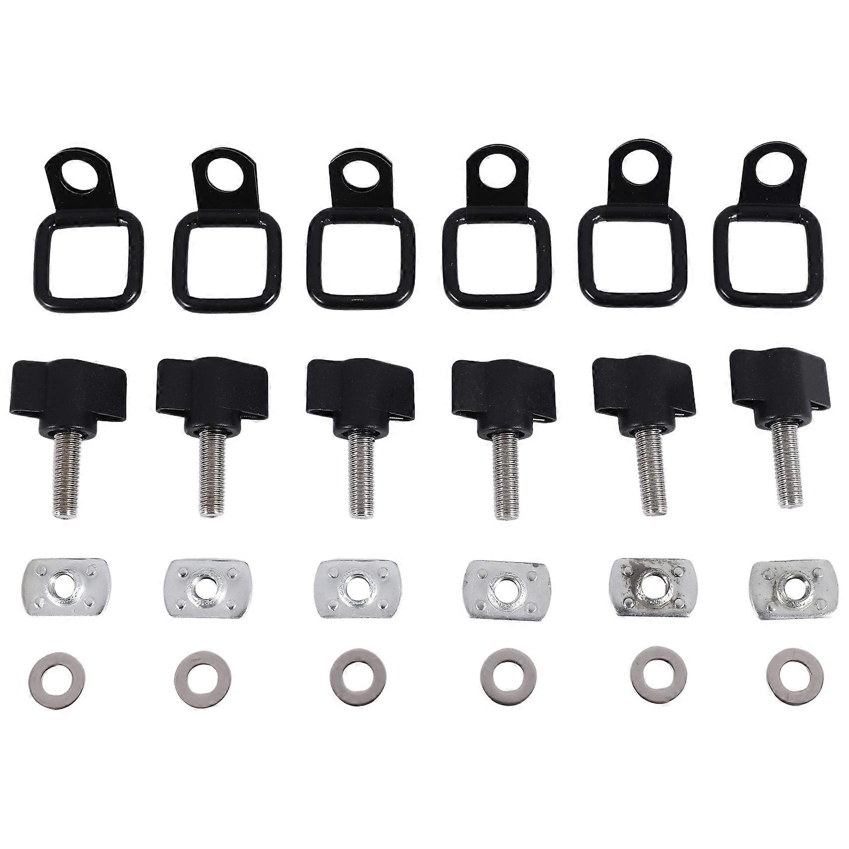 Rändelschrauben-set Zum Schnellen Entfernen Des Hardtops Für Wrangler Cj Yj Tj Jk Jku