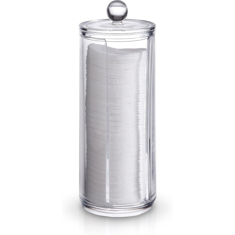 Domopak Living Aufbewahrungsbehälter Für Wattepads Ø 7,5 × H 20 Cm