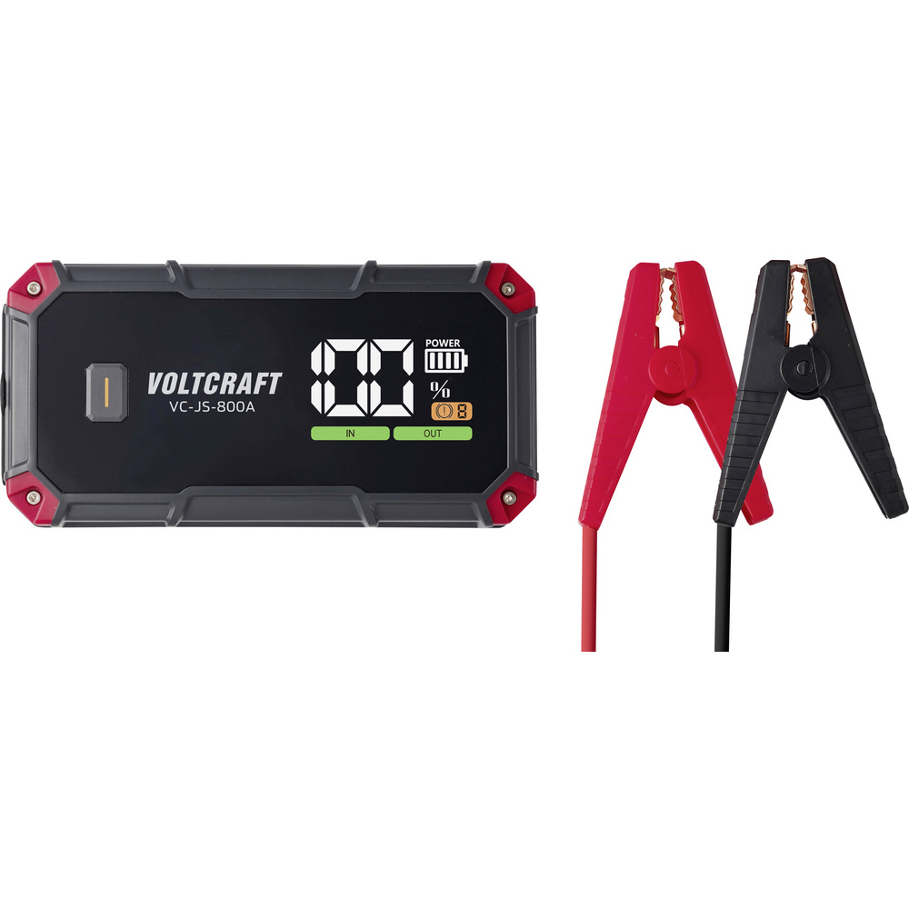 Voltcraft Starthilfegerät Vc-js-800a Vc-18218600 Starthilfestrom (12 V)=400 A 12 V-ausgang 1x, Usb-