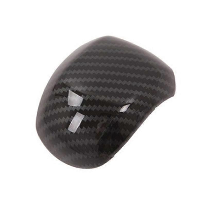 Carbon Fiber Auto Schaltknauf Kopf Abdeckung Trim Rahmen Aufkleber Innen Zubehör Für 2019 2020, Abs