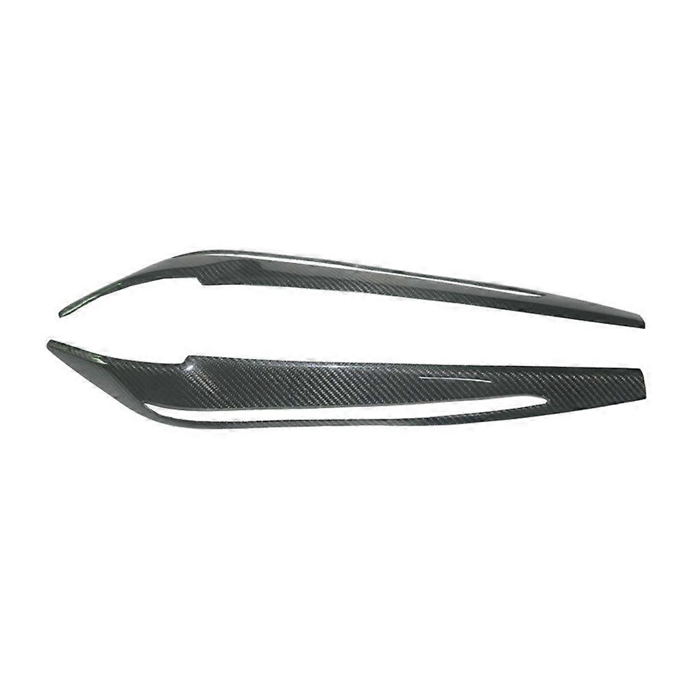 Real Carbon Fiber Auto Scheinwerfer Scheinwerfer Augenbraue Abdeckung Für F15 X5 F85 X5m X6 2014-2018