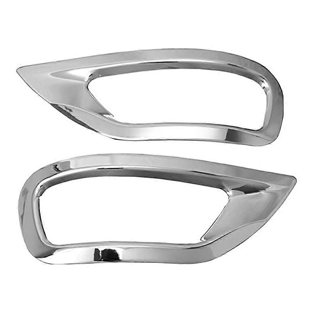 Für Grand 2011 2012 2013-2019 Abs Chrom Hinten Reflektor Nebel Licht Lampe Abdeckung Trim Lünette Rahmen