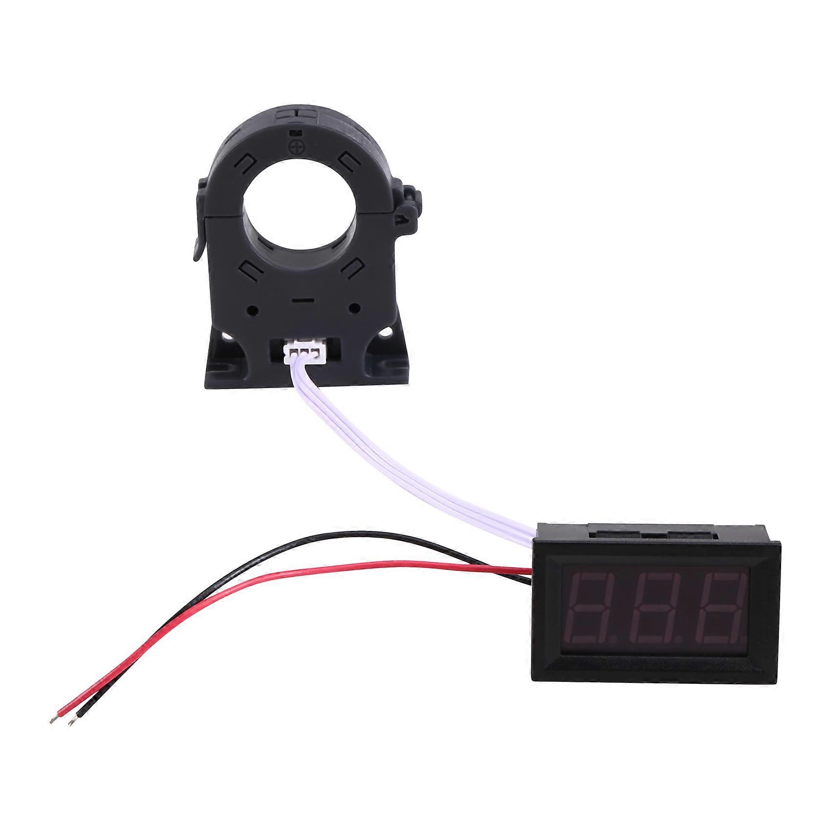 100a Digital Hall Amperemeter Batterieladung Entlader Isoliert Spannung Strom Led Meter Dc 12v 24v 48v 60v 72v Auto