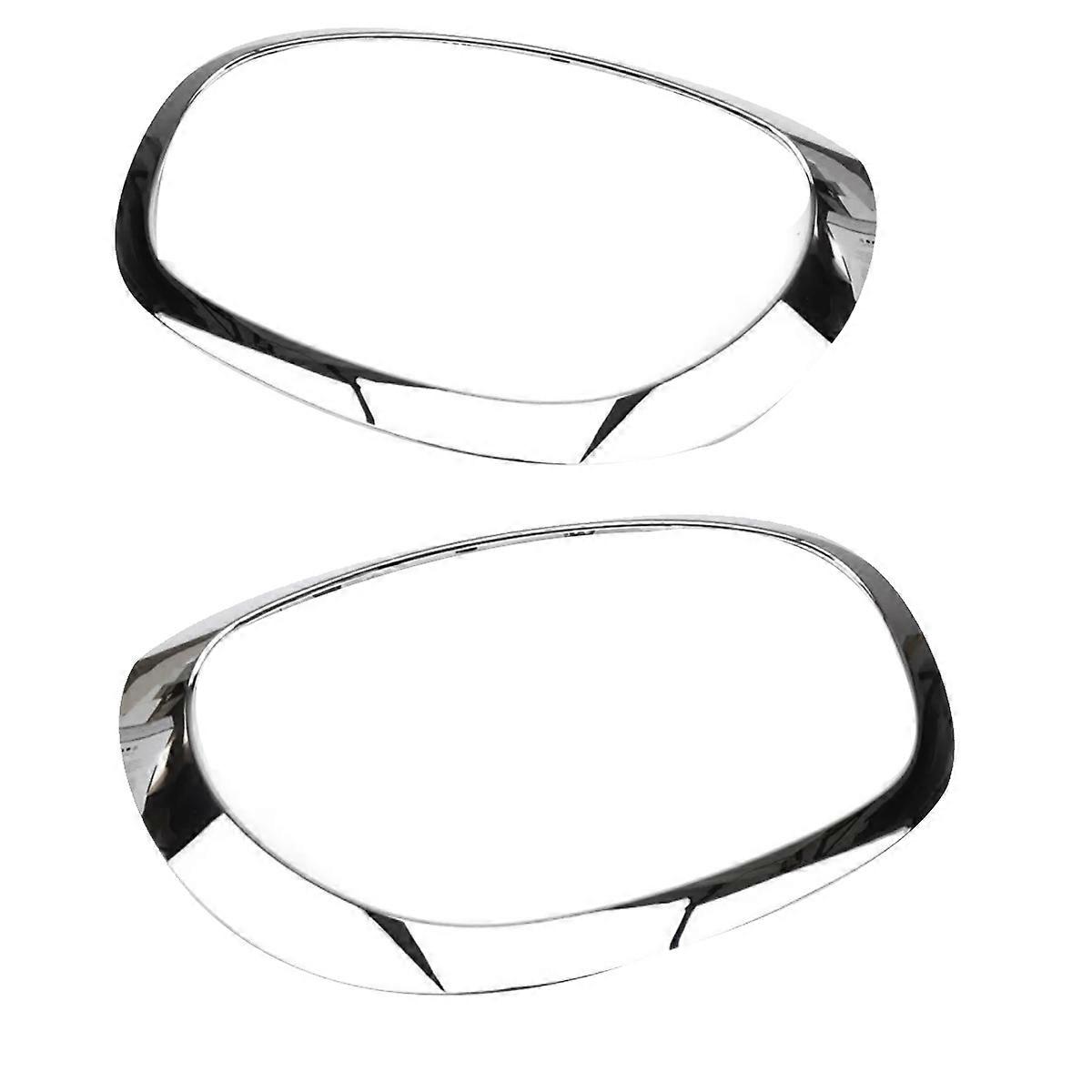 Für Mini Countryman F60 Vorne Links Rechts Scheinwerfer Chrome Trim 51137388117 51137388118