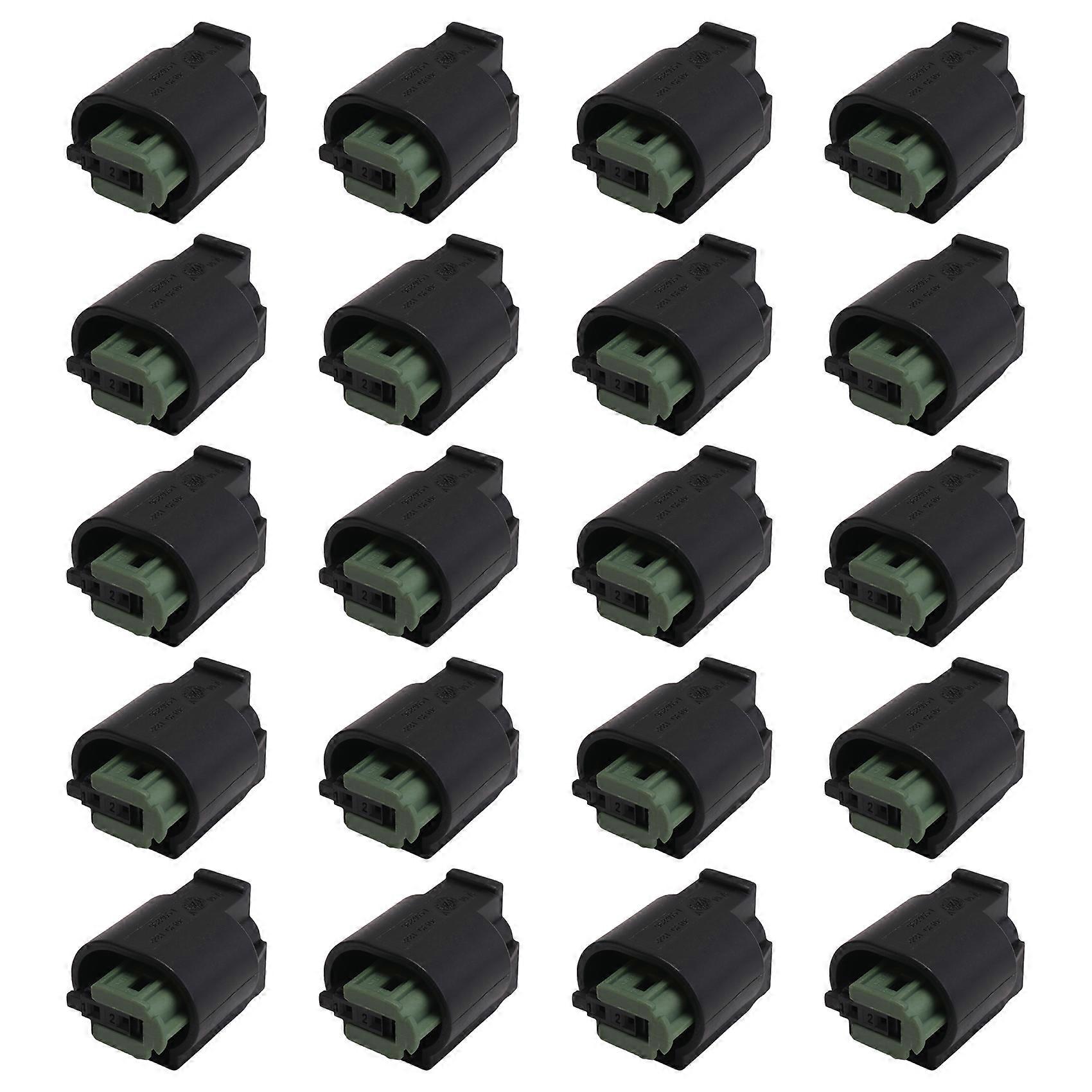 20pcs Wassertemperatursensor 2pin Stecker 1-967644-1 968405-1 Für Bmw 3 5 7 Serie