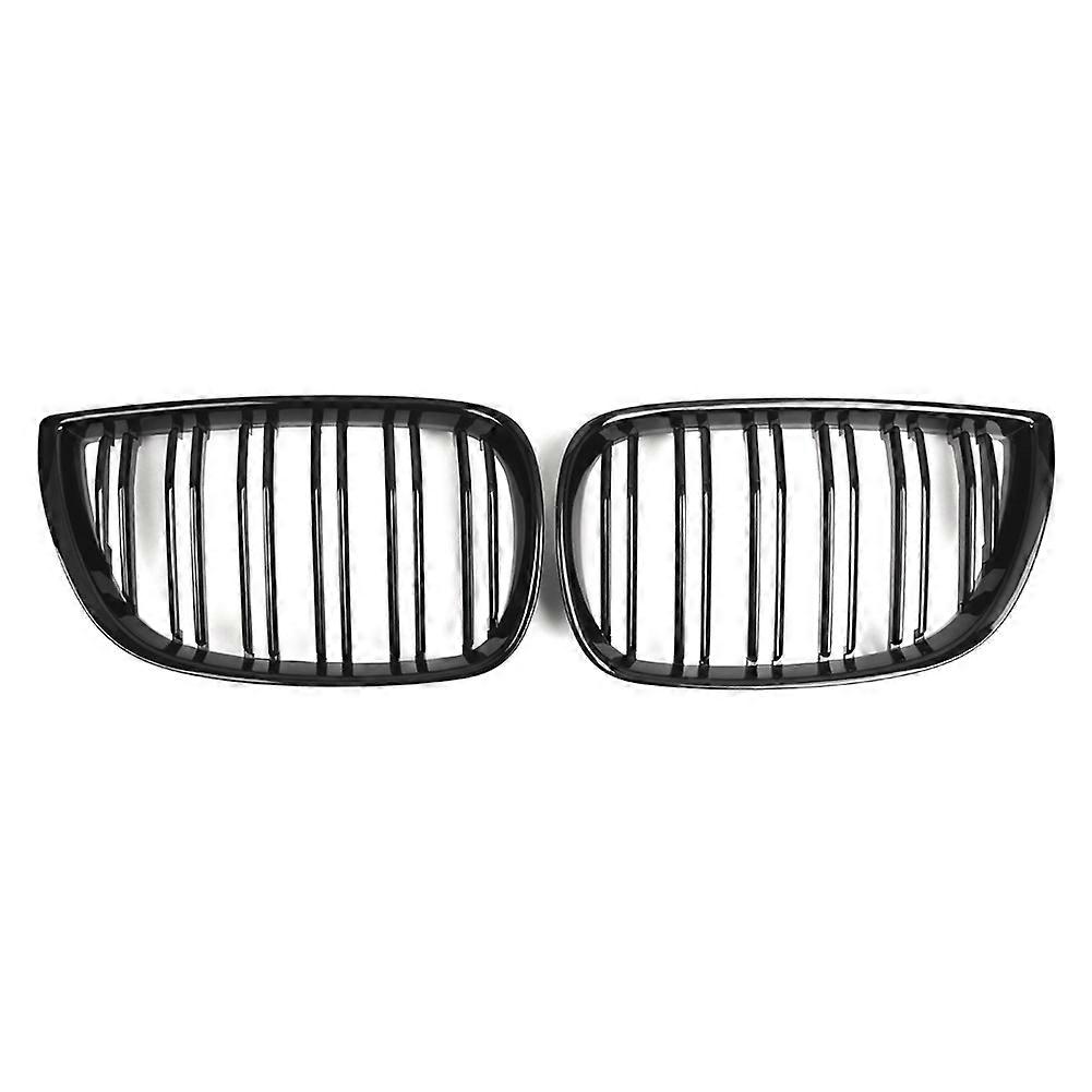 1 Paar Für E81 E87 1er E87 Vor 2004–2007, Vorderer Nierengrill, Glänzend Schwarz, 51137077129 511