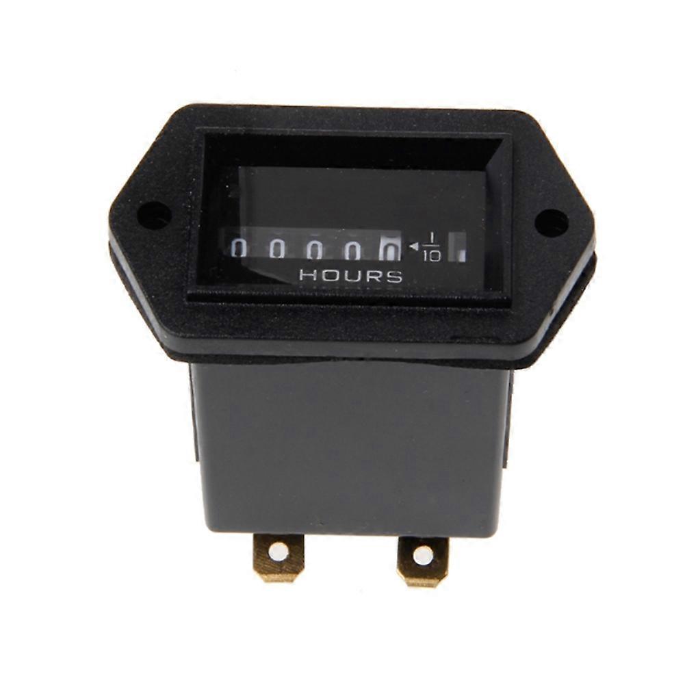 Professioneller Runder Betriebsstundenzähler Für Dc 12v-36v Motormessgerät-tester Für Boot, Auto, Atv, Utv, Schneemobil, Rasentraktor