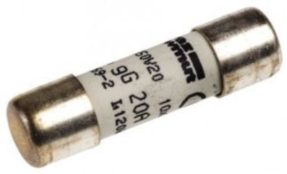 Träge Schmelzsicherung Gg 12a/500vac 10,3x38mm Keramik B10x38s-12a