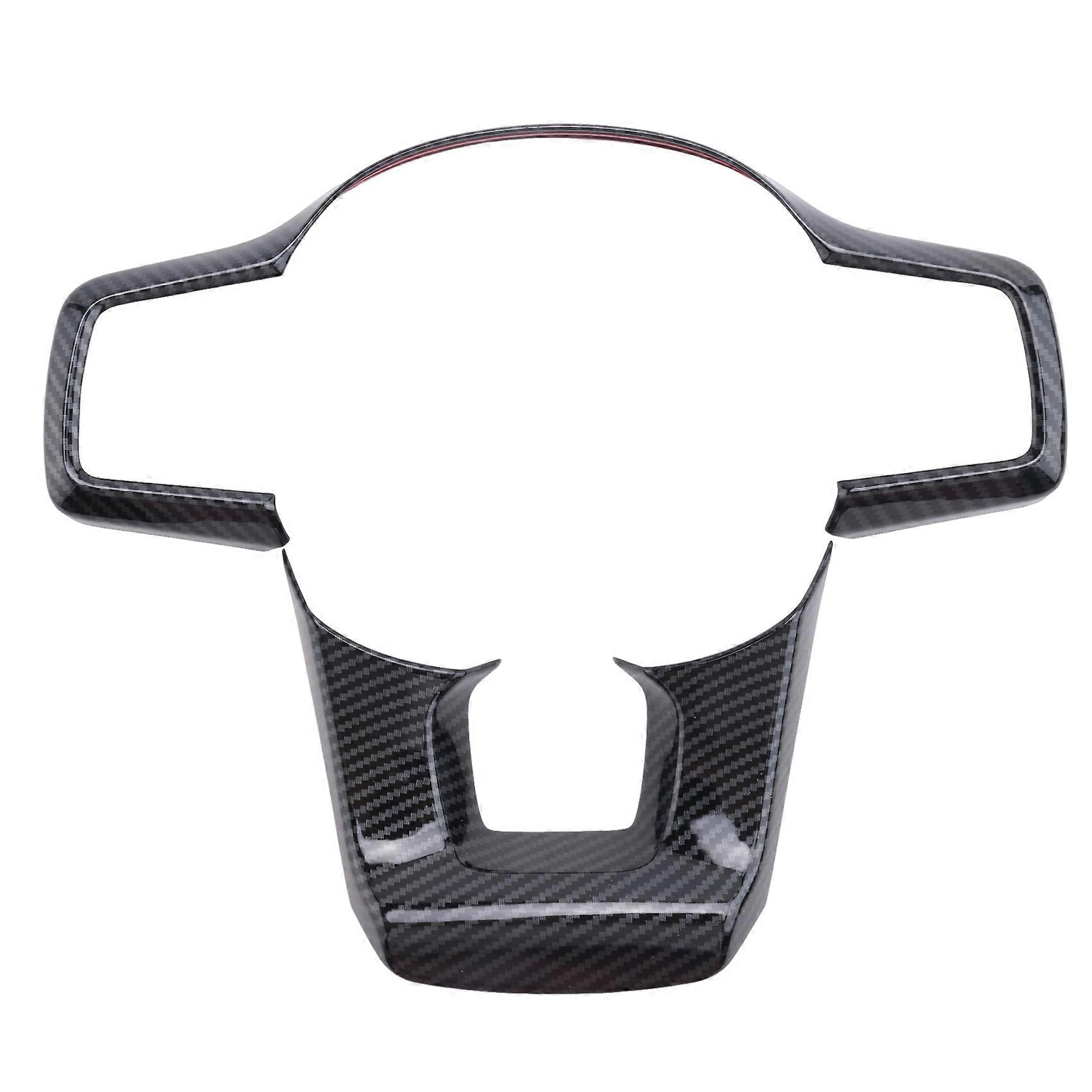 Für Karneval Ka4 2020 2021 2022 Carbon Fiber Lenkung Panel Abdeckung Lünette Trim Insert Molding
