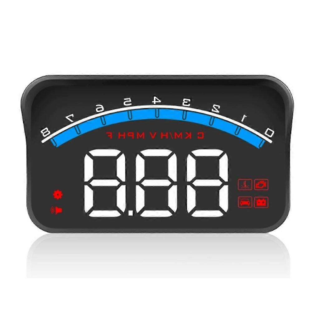 Hud Head Up Display Obd2 Projektor Auto Digitaler Tacho Wassertemperaturanzeige Autozubehör