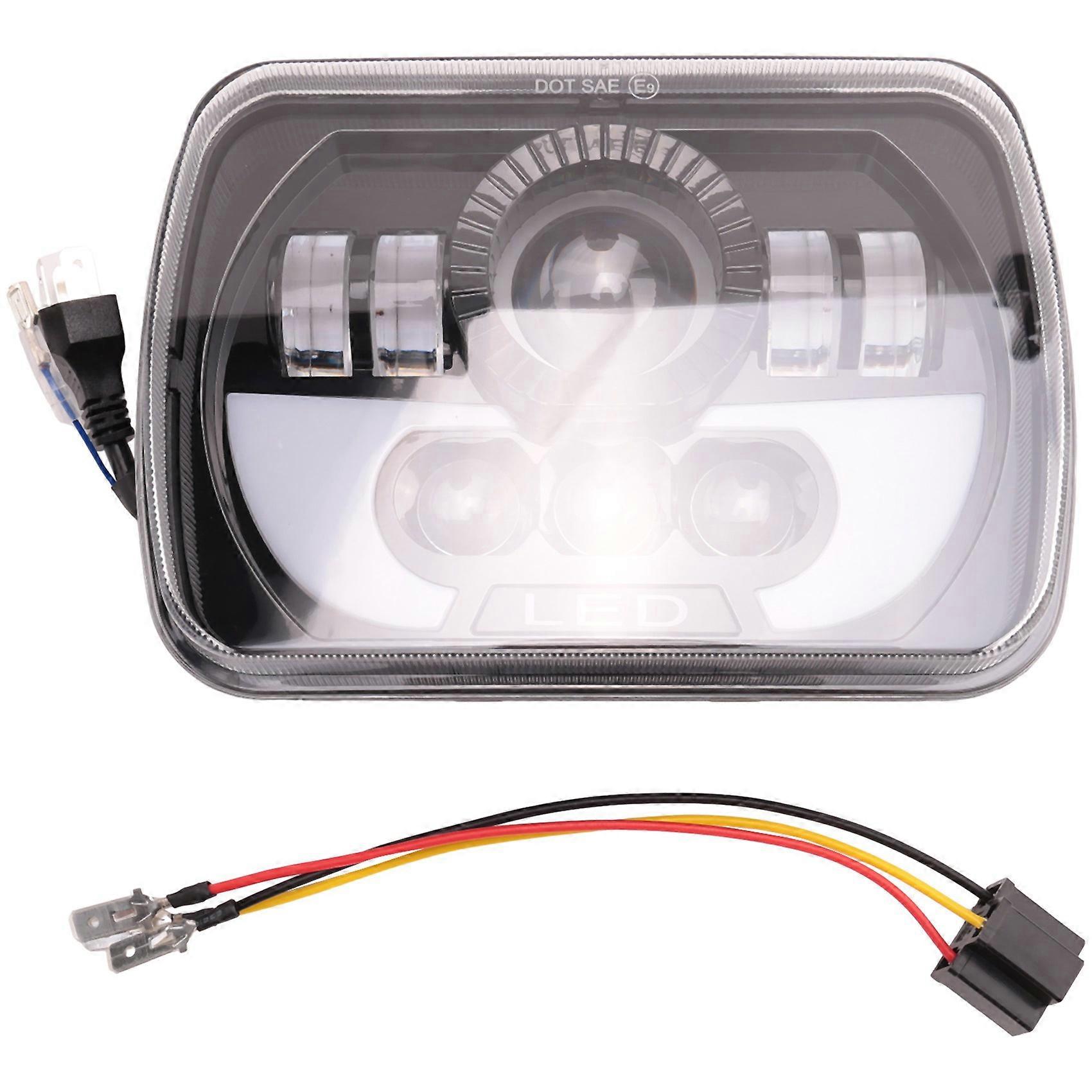 300w 5x7 Led-scheinwerfer Led Sealed Beam-scheinwerferlampe Mit Fern- Und Abblendlicht-led-scheinwerfer Für Wrangl