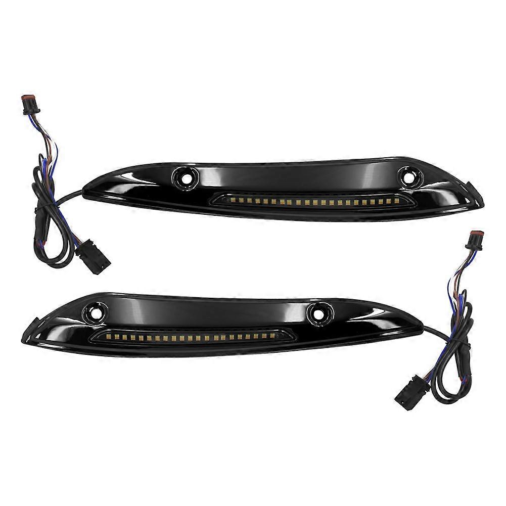 Motorrad Led Windschutzscheibe Trim Licht Blinker Lichter Für Harley Touring Road Glide Fltrx Fltrxs Fltrk 2015-2024