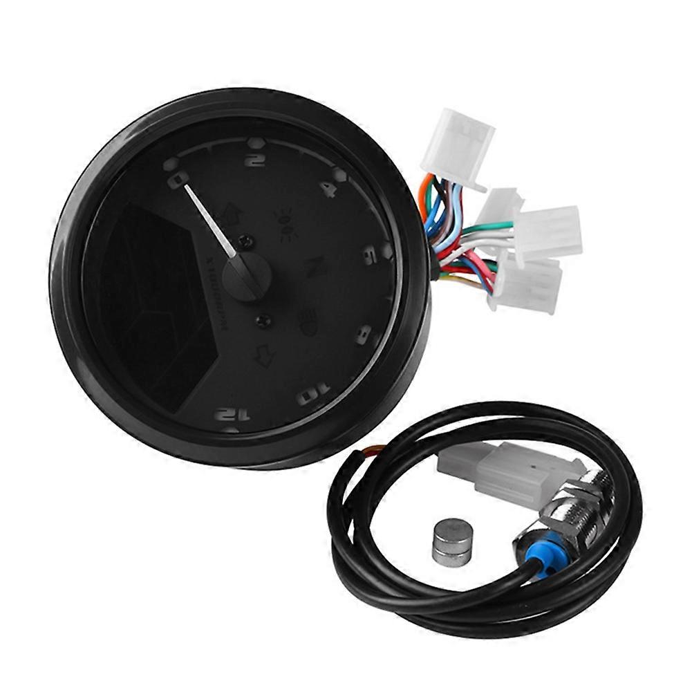 Motorrad-lcd-instrument, Kilometerzähler, Drehzahlmesser, Tachometer, Digitales Lcd-ölmessgerät Mit Induktionssensor