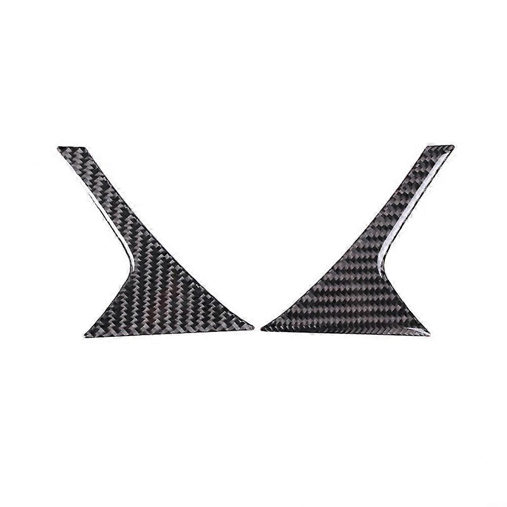 Auto Carbon Fiber Hinten Rücklicht Lampe Abdeckung Garnieren Streifen Rücklicht Augenbraue Abdeckung Für Corvette C7 1