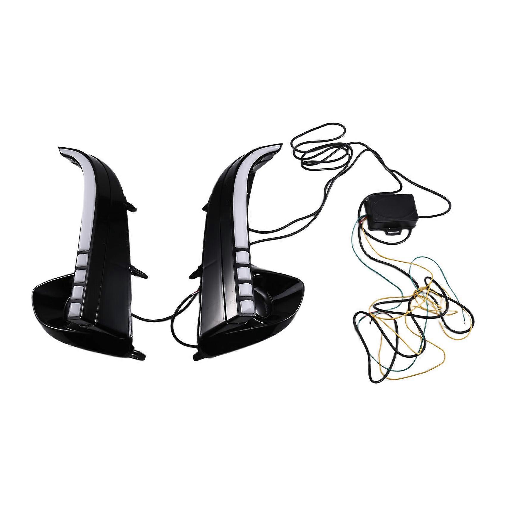 2pcs Led Tagfahrlicht Für Toyota Yaris Vios 2020 2021 2022 Dynamische Gelb Signal Relais Auto Drl Tag Licht