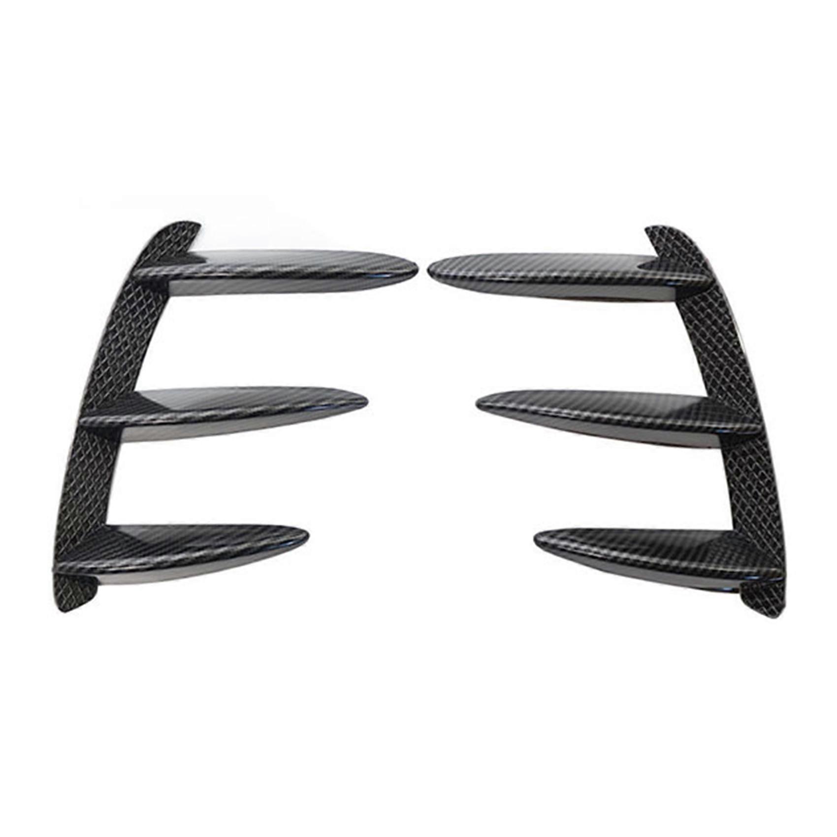 Carbon-faser-heckstoßstangen-lippenspoiler-canards Für W176 A200 A250 A45 Autozubehör
