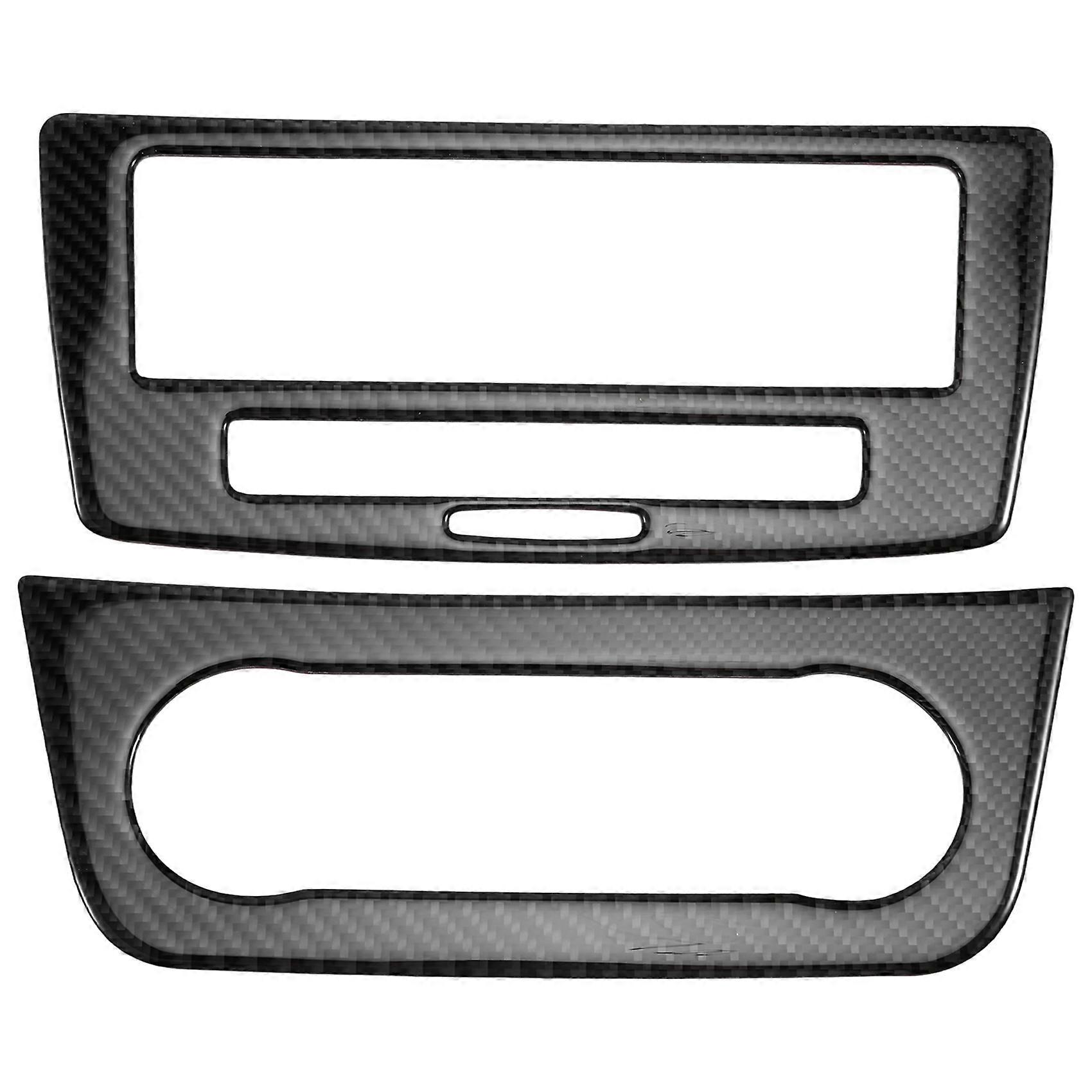 Auto-innenraum-zentralkonsole, Klimaanlage, Multimedia-einstellung, Panel-abdeckung, Verkleidung Für Benz Gle W166 2015–2018, Schwarz