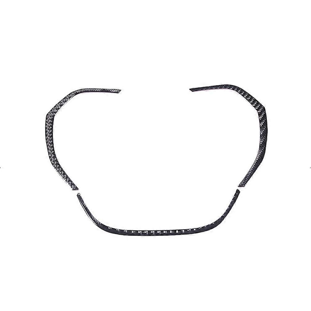 Für C7 2014-2019 Weiche Carbon Faser Auto Dashboard Tacho Trim Streifen Aufkleber Zubehör