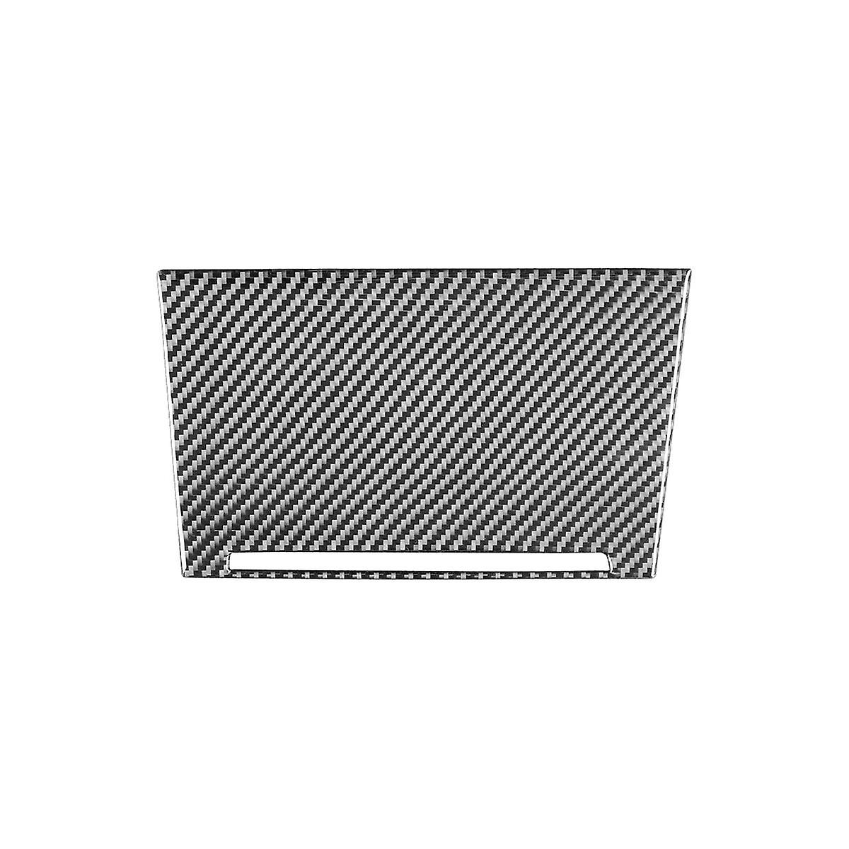 Front Storage Box Panel Trim Aufkleber Dekorative Carbon Faser Für A7 2015-2020 Zubehör