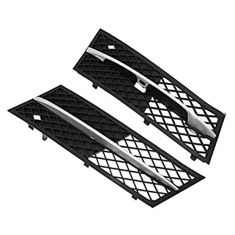 2-teilige Auto-front-unterstoßstangen-grill-nebelscheinwerfer-abdeckung Für 5er-serie F10 / F11 Limousine/wagon 2010–20